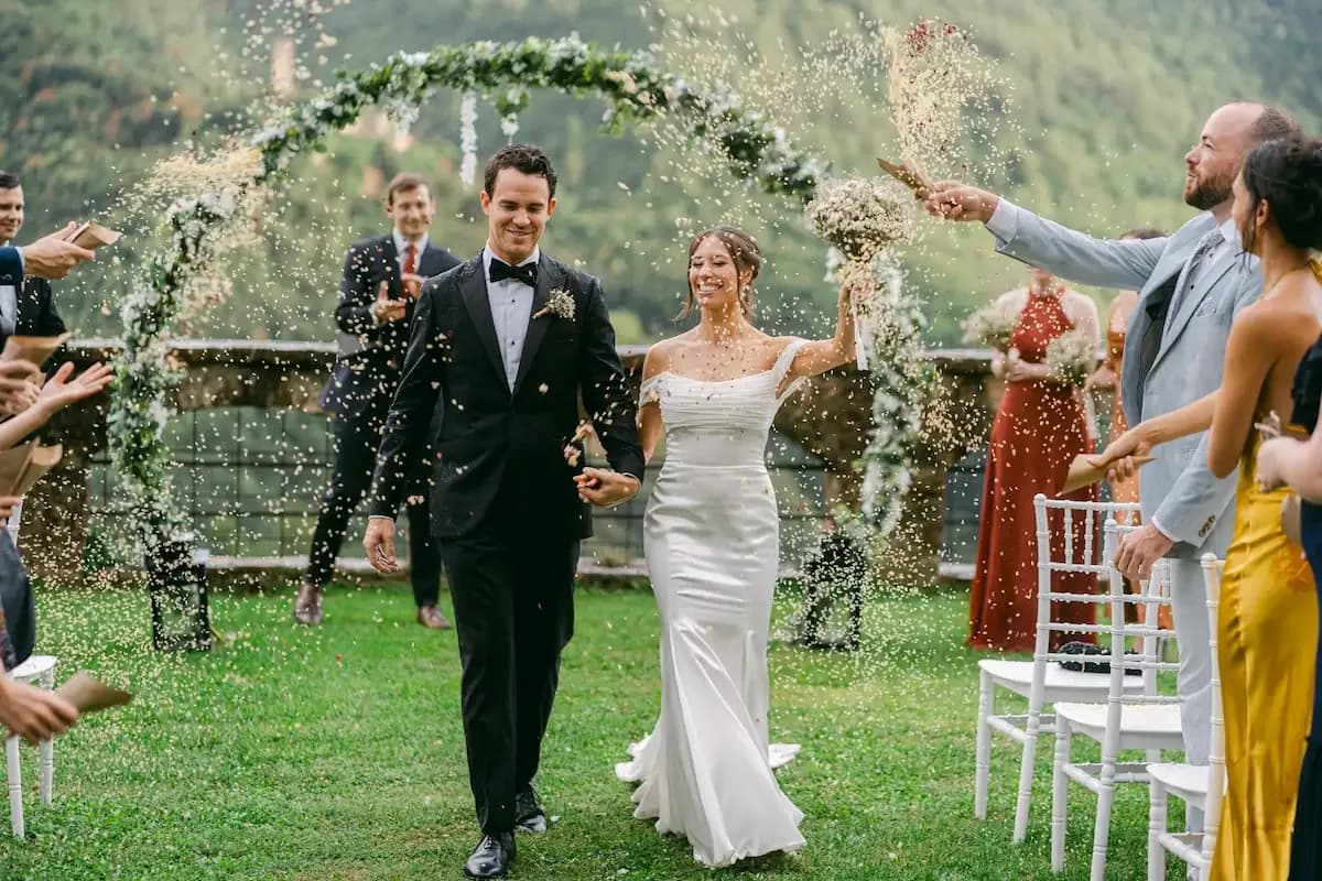 Tradizioni del matrimonio italiano per coppie internazionali