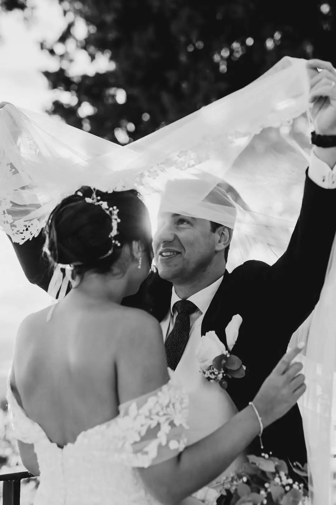 Matrimonio in luce dorata