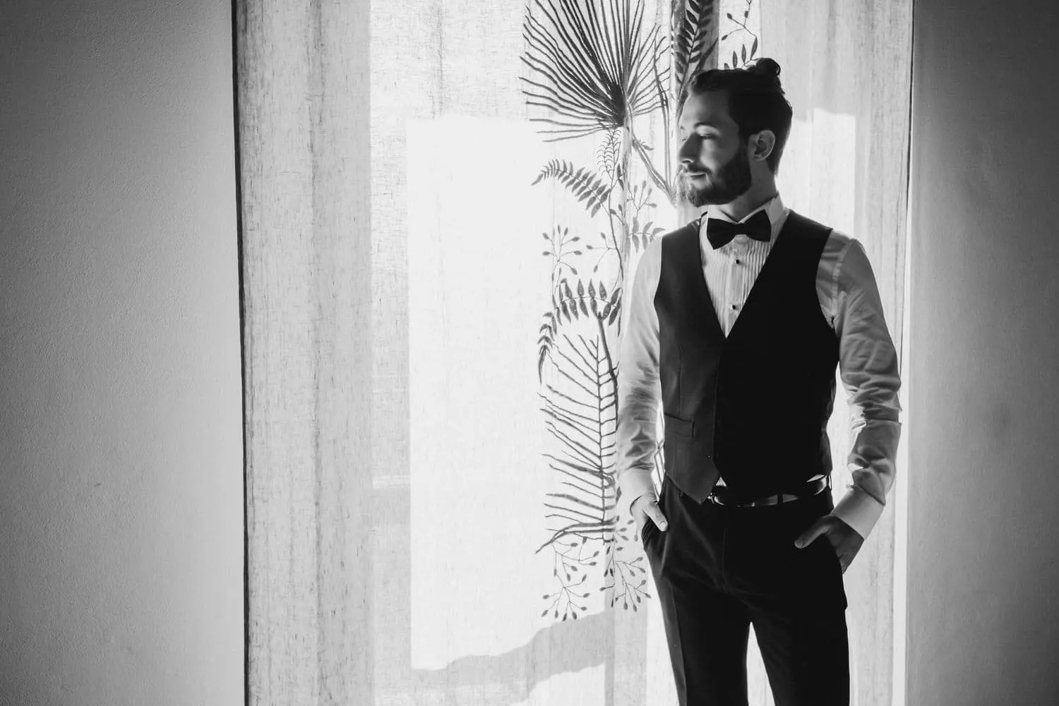 San pietro sopra le acque groom portrait preparation