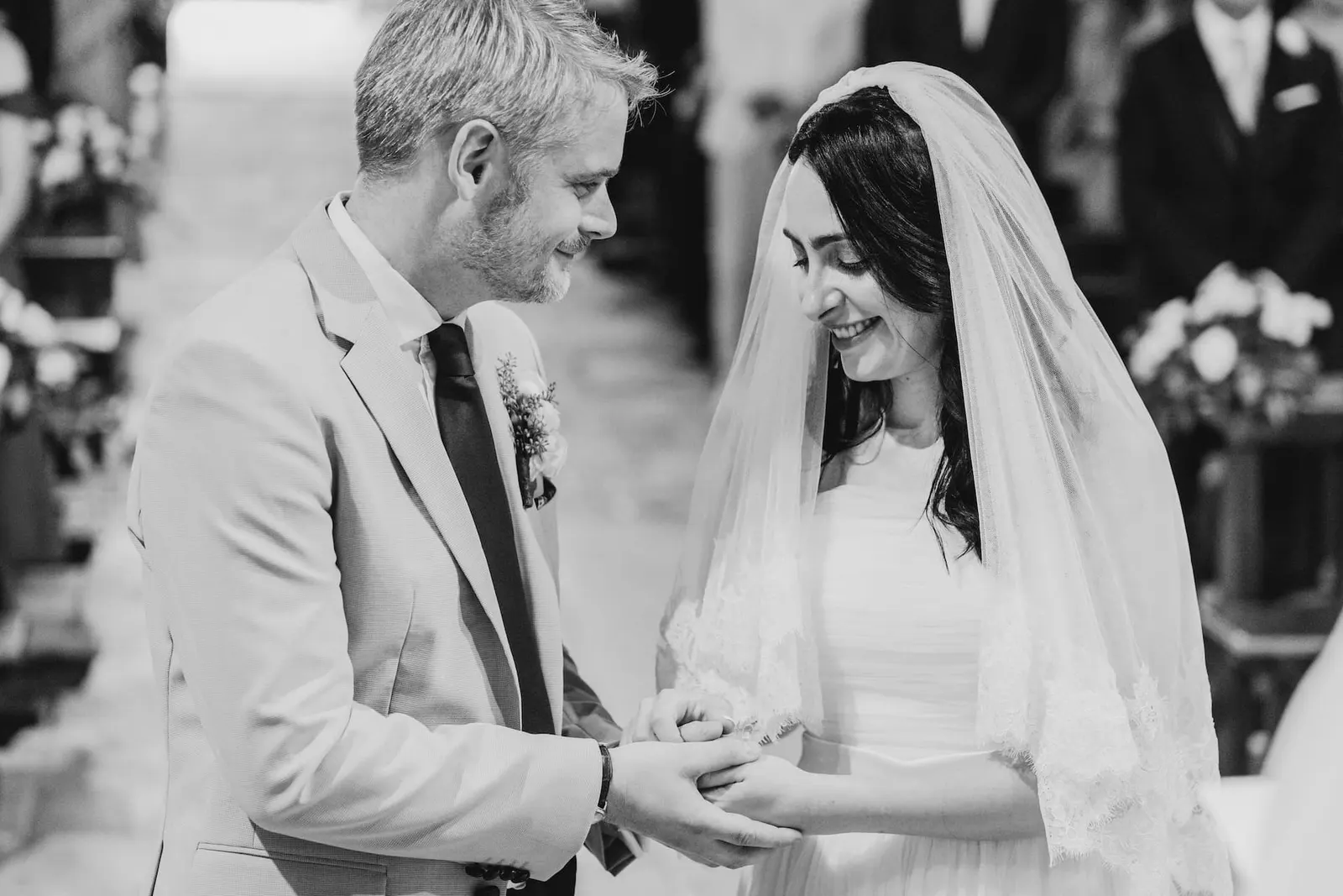 Rings exchange abbazia san pietro valle wedding