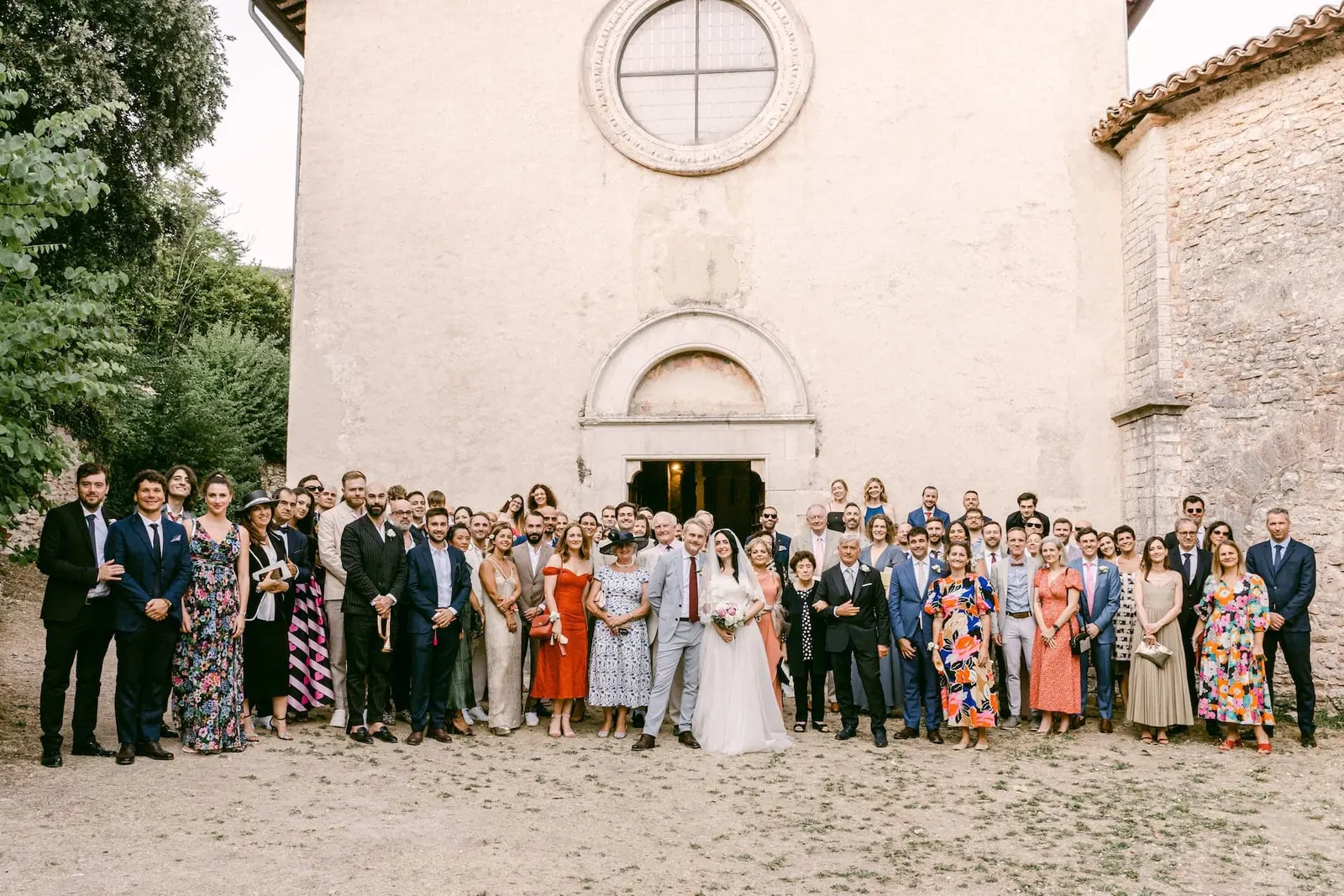 Group photo san pietro in valle abbey